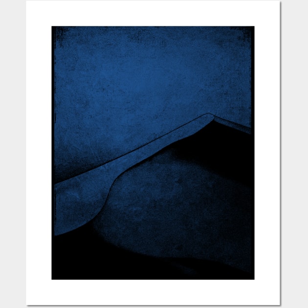 Dune (Blue Twilight Version) Wall Art by bulografik
